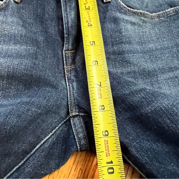 Frame Denim Size 24 Le Grand Garcon Boyfriend Jeans Medium Wash Meas 27x28 - Picture 9 of 10